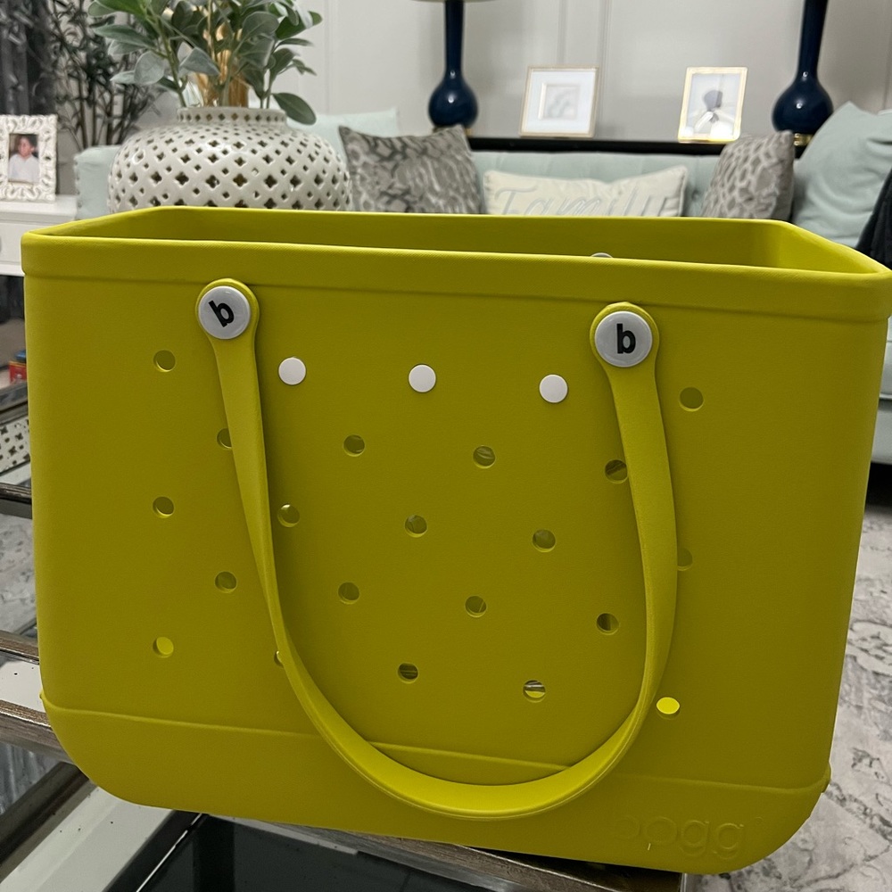 (LAST ONE IN STOCK)Green apple Bogg bag Large